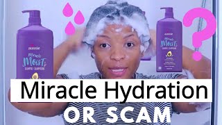 Aussie Miracle Moist Hydration Miracle or Scam Shampoo and Conditioner Review [upl. by Marget566]