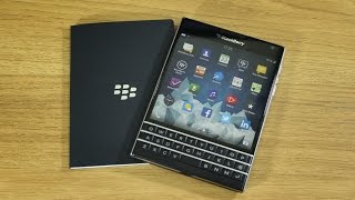 BlackBerry Passport unboxing and first impressions [upl. by Sadoc]