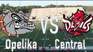 Opelika Bulldogs VS Central Red Devils 9th Grade [upl. by Herrick]