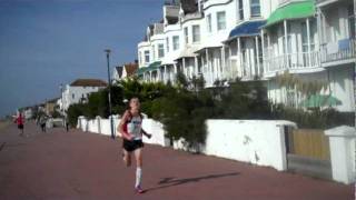 Folkestone Rotary Half Marathon 2011 from a Runners Perspective by Trek and Run [upl. by Anner]