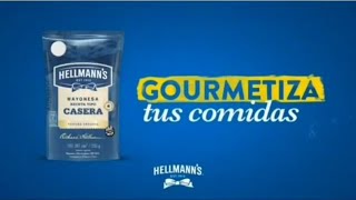 Mayonesa Hellmanns Receta casera  Comercial Paraguay 2023 🇵🇾 [upl. by Ecinnahs874]