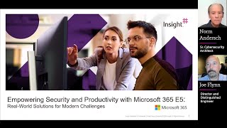 Empowering Security and Productivity with Microsoft 365 E5 [upl. by Letisha]