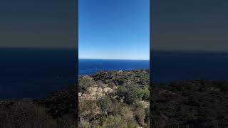 Panoramic view of the Côte dAzur near BormeslesMimosas [upl. by Paten]