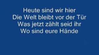 Tokio HotelWo sind eure Haende  Karaoke Version [upl. by Jesher]