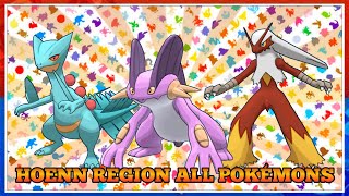 How To Evolve Pokémon  Generation 3 Hoenn Region Animated 3D Shiny Sprites [upl. by Nylssej]