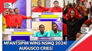 How Mfantsipim Won The NSMQ 2024 Beating St Augustine’s in Riddle Round 🎉 [upl. by Assecnirp657]