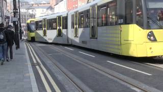 Manchester Metrolink Rochdale town centre opening March 2014 [upl. by Etyam]