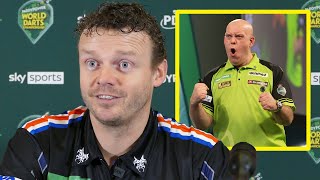 VAN GERWEN THE BEST IN THE WORLD  Richard Veenstra ahead of MVG CLASH [upl. by Barnabas]