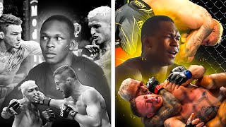 Israel Adesanya Reacts to Charles Do Bronxs Oliveiras Comeback Wins [upl. by Mukund]