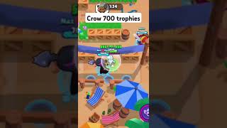 Crow 700 trophiesbrawlstars [upl. by Faso]