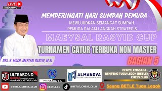 Turnamen Catur Maeysal Cup Bagian 5  BETLE CHESS CLUB [upl. by Marbut49]