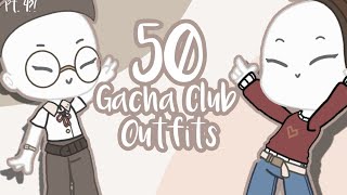 ✧･ﾟ 50 Gacha Club Outfit Ideas pt 4 ･ﾟ✧ [upl. by Ttesil]