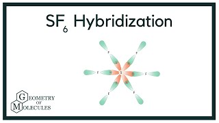 Hybridization of SF6 Sulfur Hexafluoride [upl. by Lothair351]