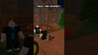 FAKE BACON MURDER TROLL 😂 roblox mm2 [upl. by Anaujahs]