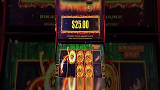 SHE HIT A JACKPOT ON DRAGON LINK SLOT shorts [upl. by Eissed]