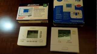 Braeburn 2220 and PRO1 IAQ T701 Thermostat Review [upl. by Novikoff]