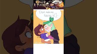 AMITY KISSES LUZ  THE OWL HOUSE COMIC DUB [upl. by Elamor261]