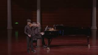 Shihan Wang  Wieniawski Violin Concerto No 2  1st Mvt  2017 Zhuhai International Violin Comp [upl. by Enahpets]