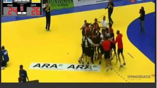 EHF U20 Europameisterschaft 2014  Finale  Nach dem Spiel [upl. by Acilef]