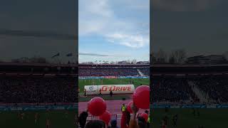 Red Star vs Partizan Atmosphere at the 172nd Derby 2024 [upl. by Annoyek989]