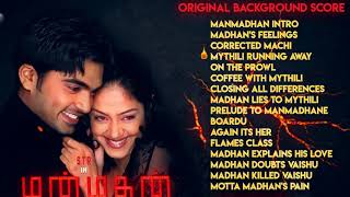 Manmadhan  Original Background Score  STR  Jyothika Yuvan  Shankar Raja  Part 2 [upl. by Freberg]