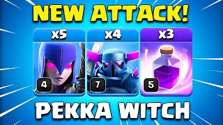 New Th11 Pekka Witch Smash Attack Strategy in Clash of Clans [upl. by Asereht604]