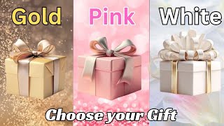 Choose your gift 🎁😍🤮 3 Gift box challenge giftboxchallenge chooseyourgift chooseonebox giftbox [upl. by Antonio]