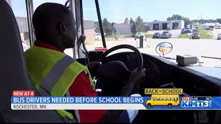 First Student still looking for more bus drivers before start of school year [upl. by Aihsrop]