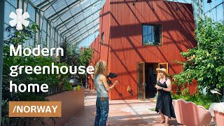 Family wraps homestead in greenhouse to warm up amp grow food all year [upl. by Atat]