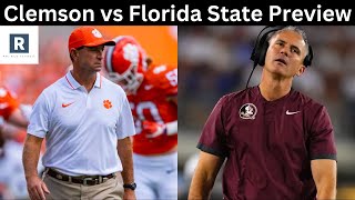 Clemson vs Florida State Game Preview  College Football Game Predictions [upl. by Bilek]