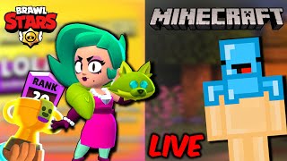 Brawl Stars és Minecraft live part 2 [upl. by Eoj]