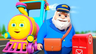 Community Helpers Learning Video for Kids by Huffy Puffy Train [upl. by Auj]