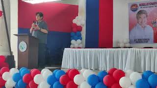 Speech of RAM National Adviser Former Secretary Gringo Honasan in Oathtaking Ceremony [upl. by Animsay]