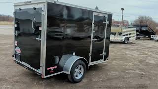 Cargo Mate 65x12 Enclosed Cargo Trailer w Ramp Door  AAA Trailer  Howell MI [upl. by Analiese739]