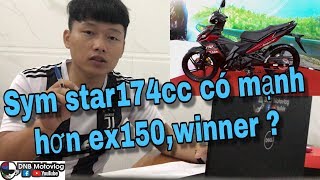 SYM Star SR 170 Có Bóp Cổ WinnerEx150 Như Lời Đồn [upl. by Nolrah121]