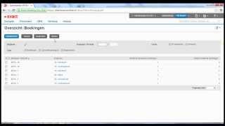 Het scherm Overzicht Boekingen in Exact Online [upl. by Adyan]