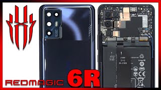 Nubia RedMagic 6R Disassembly Teardown Repair Video Review [upl. by Delsman]