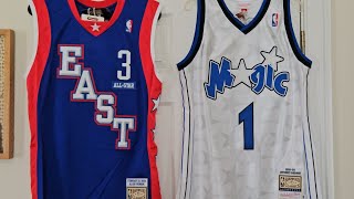 Allen Iverson amp Penny Hardaway Authentic NBA Jersey Mitchell Ness 8k jersey review [upl. by Liana]