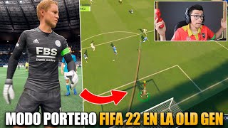 ASÍ ES EL MODO PORTERO DE FIFA 22 PARA PS4 ¿MEJOR QUE EL DE PS5 [upl. by Miharbi808]