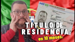 Tarjeta o Título de Residencia Portuguesa [upl. by Ednew]