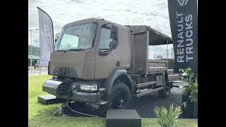 Renault Trucks Military Vehicle  Eurosatory Paris 2024  Renault D Militarised Logistics Truck [upl. by Paynter]