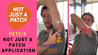 How to Apply Freestyle Libre Patches  Step by Step Tutorial on Application  Not just a Patch [upl. by Rodrigo]