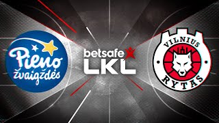 „Betsafe–LKL“ rungtynių apžvalga „Pieno žvaigždės“  „Rytas“ 20240509 [upl. by Restivo]