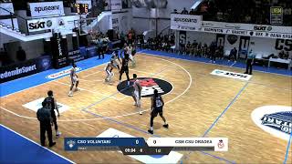 LNBM Getica 95 20232024 CSO Voluntari  CSM CSU Oradea SEMIFINALS Game 4 [upl. by Goldi]