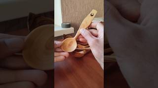 Spoon carving Ukraine woodcarving різьбаподереву [upl. by Ajssatsan]