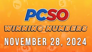 P21M Jackpot Super Lotto 649 2D 3D 6D and Lotto 642  November 28 2024 [upl. by Ojeillib674]