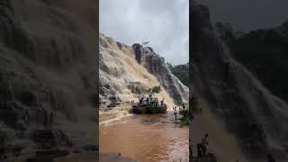 Tirathgarh waterfall tirathgarhwaterfall viral shorts [upl. by Nalid583]