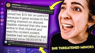 Gabbie Hanna Caught Threatening Children [upl. by Aihtennek]