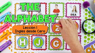 Lección 1 El Alfabeto en Inglés  The Alphabet [upl. by Anisor]