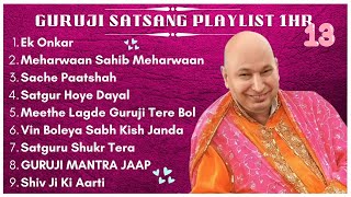 New Guru Ji 1 Hour Satsang Playlist 13  गुरुजी एक घंटा सत्संग प्लेलिस्ट  Guruji Satsang Blessings [upl. by Byrom]